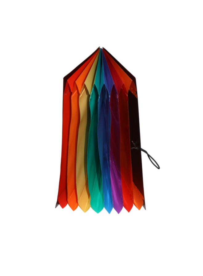 Plastic File Folder With 8 Dividers + 2 Name Cards – 34.5 × 24 Cm - Image 2