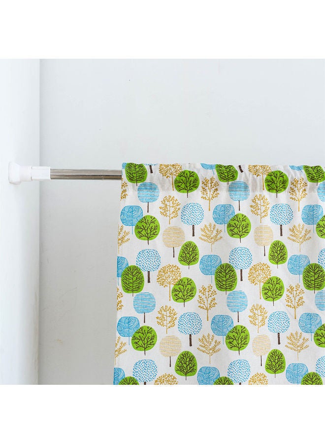 NIBEMINENT Tree Printed Window Valance Multicolour - Image 4