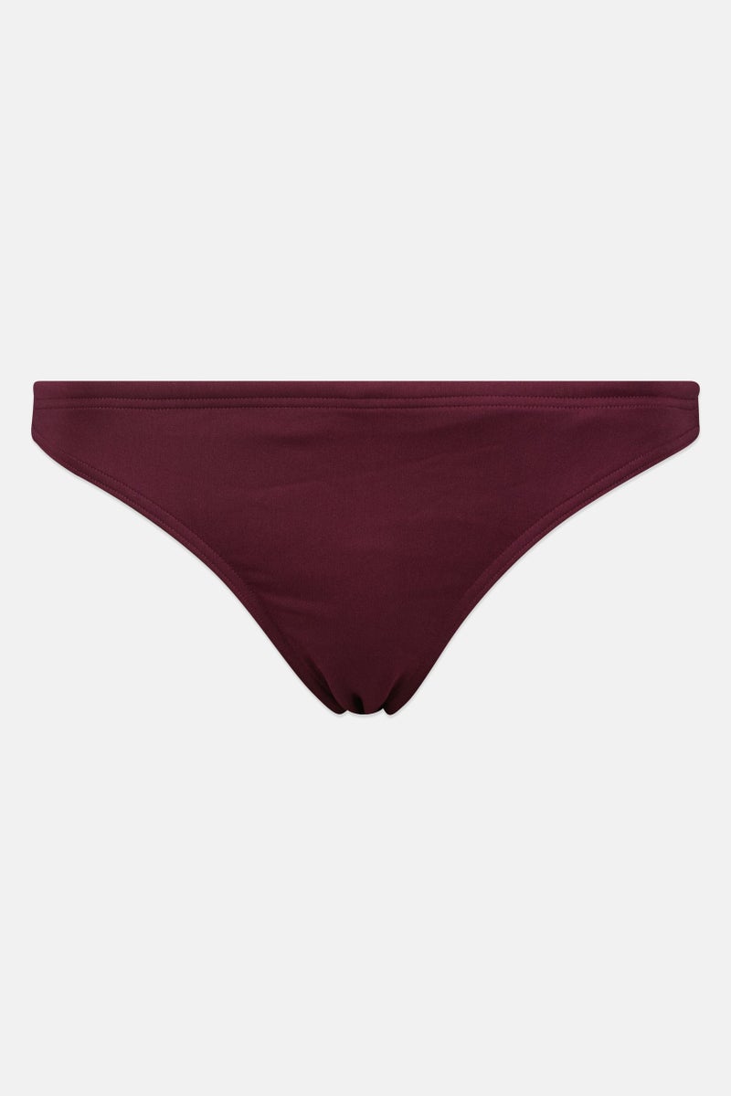 arena Women Brand Logo Bikini Bottom, Purple - Image 2