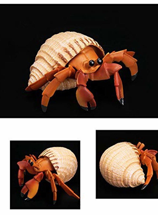 Warmtree Simulated Animals Figurines Realistic Model Plastic Animals Figure (Hermit Crab) - Image 5