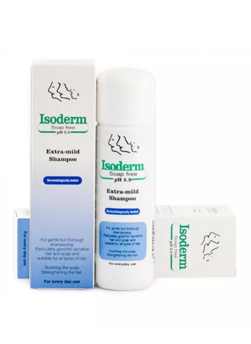 ISODERM - Extra Mild Shampoo 250 mL - Image 1