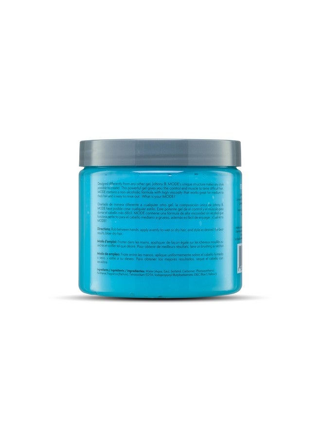 JOHNNY B. JOHNNY B. Mode Hair Styling Gel for Men, Alcohol-Free, Water Soluble 16 oz. - Image 4