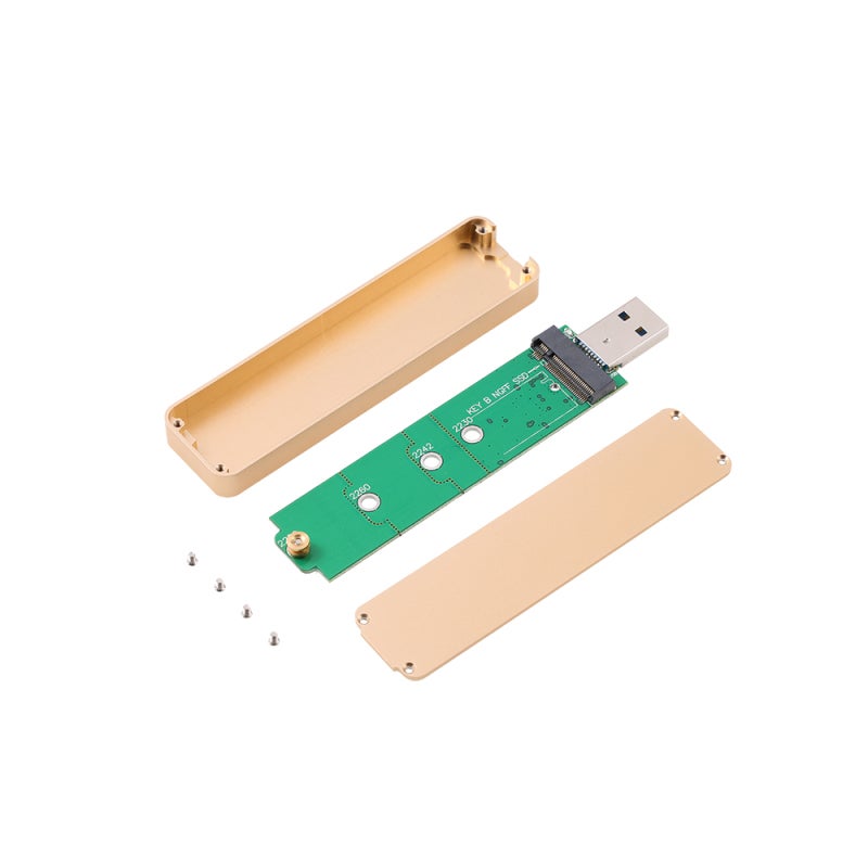 M.2 Enclosure Aluminium Alloy Compact Design SSD Adapter - 5 Gbps Fast Data Transfer External Drive for Windows Mac Linux Desktop Laptop - Image 5