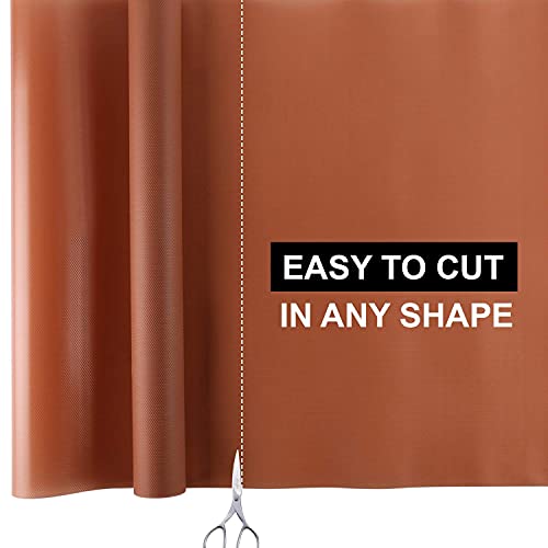 ElastPro (50 cm X 5 m) Brown EVA Food Grade Washable Anti Slip Mat/Sheet for Fridge, Shelf Liner, Table, Kitchen Drawer mat (Diamond Texture, Brown) - Image 5