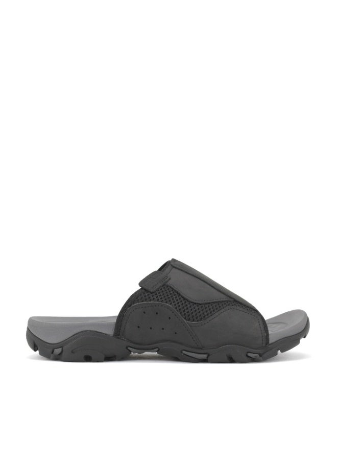 Shield Trackline Men’s Black Sandal – Lightweight Comfort, Anti‑Slip Sole for Daily Wear - Image 1