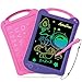 HOMESTEC Astrodraw Drawing Pad Toys Colorful LCD Writing Tablet for Kids Doodle Board for Toddlers 3 4 5 6 Years Old Travel Sensory Space Toy for Boys Girls Birthday Gift Idea PurplePink - Image 3