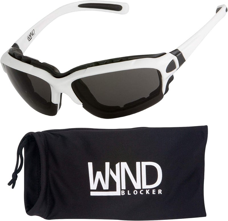 WYND Blocker Polarized Motorcycle Riding Sunglasses Sports Wrap Glasses - Image 1