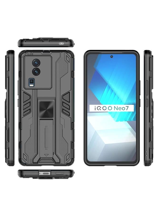 إيروريكس جراب لهاتف vivo iQOO Neo7 Supersonic PC + جراب هاتف مقاوم للصدمات من مادة TPU - Image 2