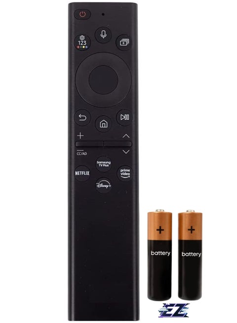 Replacement Remote Control for Samsung 2021 QLED 4K 8K Smart TV Series Q60A Q70A Q80A QN90A QN800A QN85A The Frame QLED 4K Smart TV Series (BN59-01385A Without Solar Version)  with battery