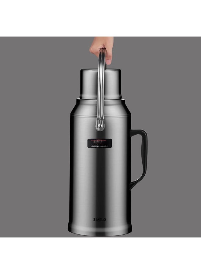Simelo Insulated Bottle 3.2l, Glass Inner Liner Thermos, Hot Water Bottle, Insulated Bottle, Water Bottle For Student Dormitory, Classic Model - Image 5