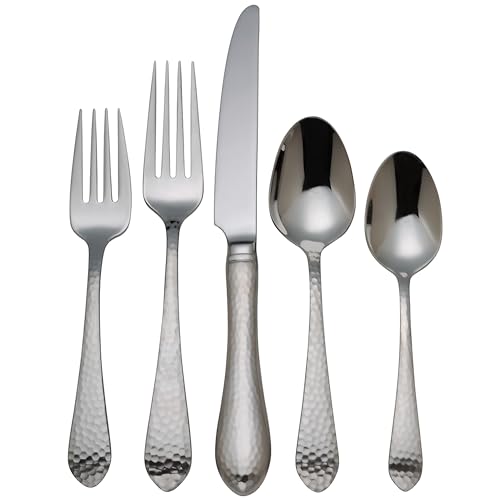 Reed & Barton Reed And Barton 9690805 Hammered Antique 5Pc Flatware Place Setting - Image 1