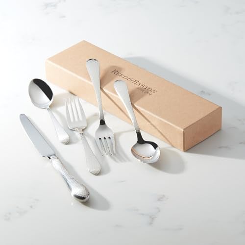 Reed & Barton Reed And Barton 9690805 Hammered Antique 5Pc Flatware Place Setting - Image 4