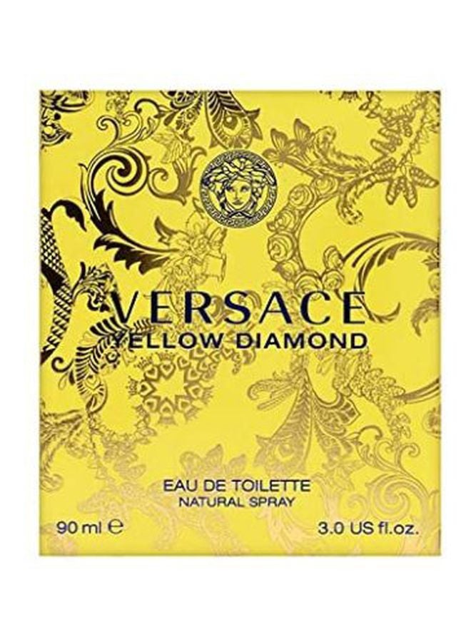 VERSACE Yellow Diamond EDT 90ml - Image 3
