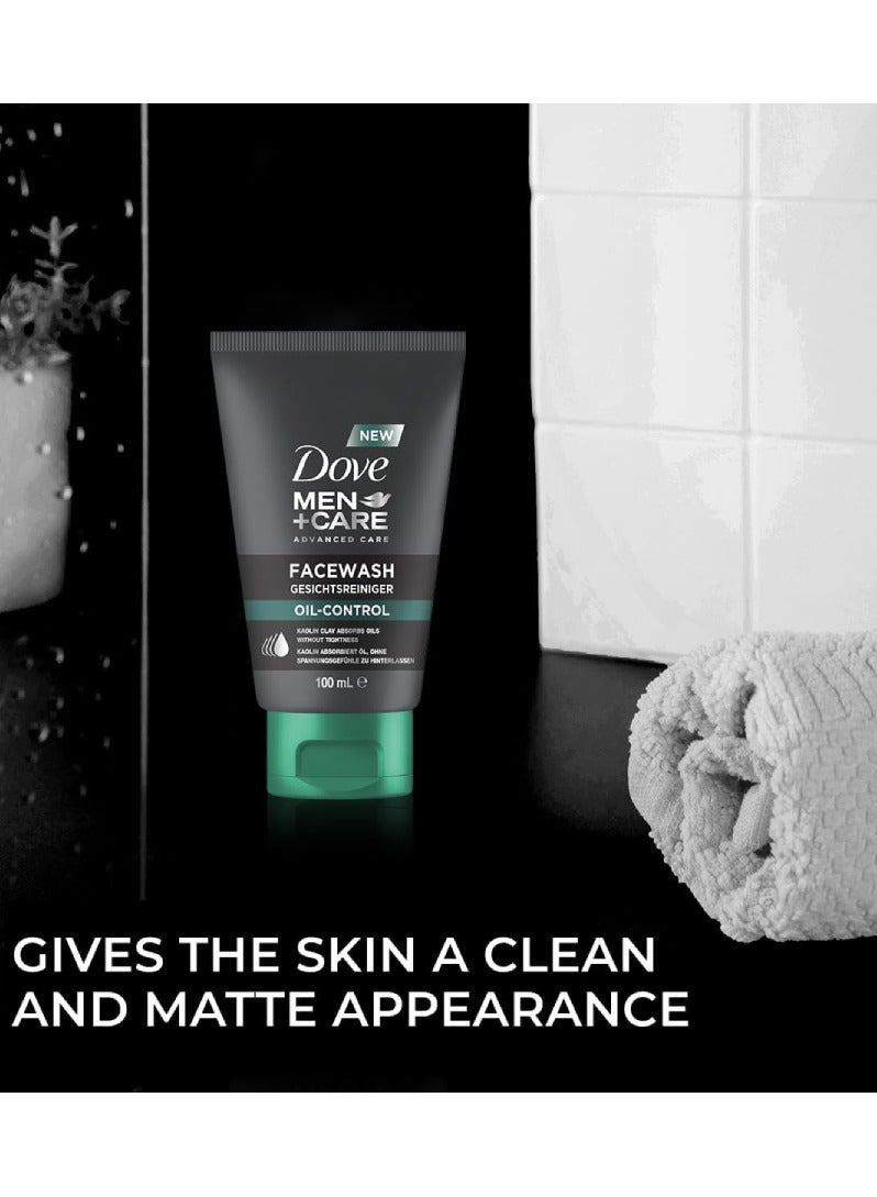 دوف غسول الوجه دوف للرجال بلس كير للتحكم بالزيت 100 جرام - Image 3