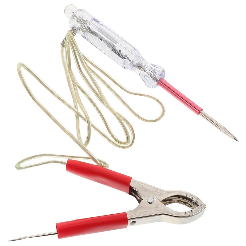 Automotive Test Light Car Circuit Tester Voltage Digital Pen with Polarity Indicator Multi-Function Electrical Power Tester Pen for Auto Fuse and Wire Detection - Image 1