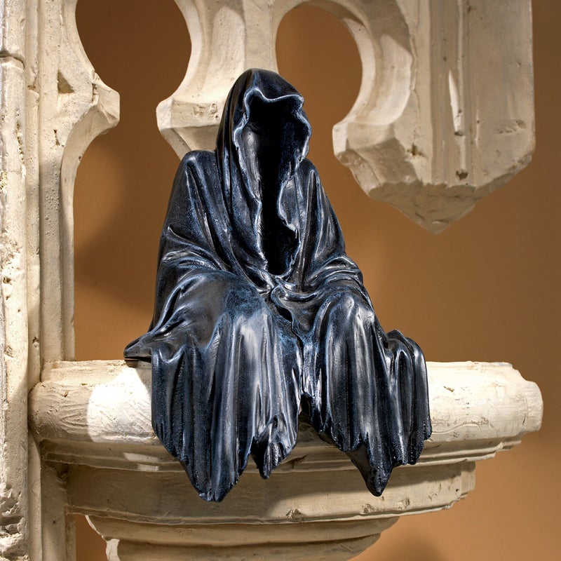 Design Toscano Reaping Solace: The Creeper Sitting Statue - Image 4