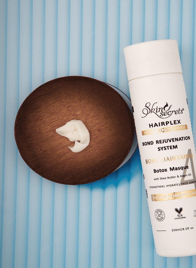 Skin Secrets Bond Maintainer Hair Masque with Shea Butter & Argan Oil (Step 4)| Paraben & Mineral Oil Free| 250ml - Image 5