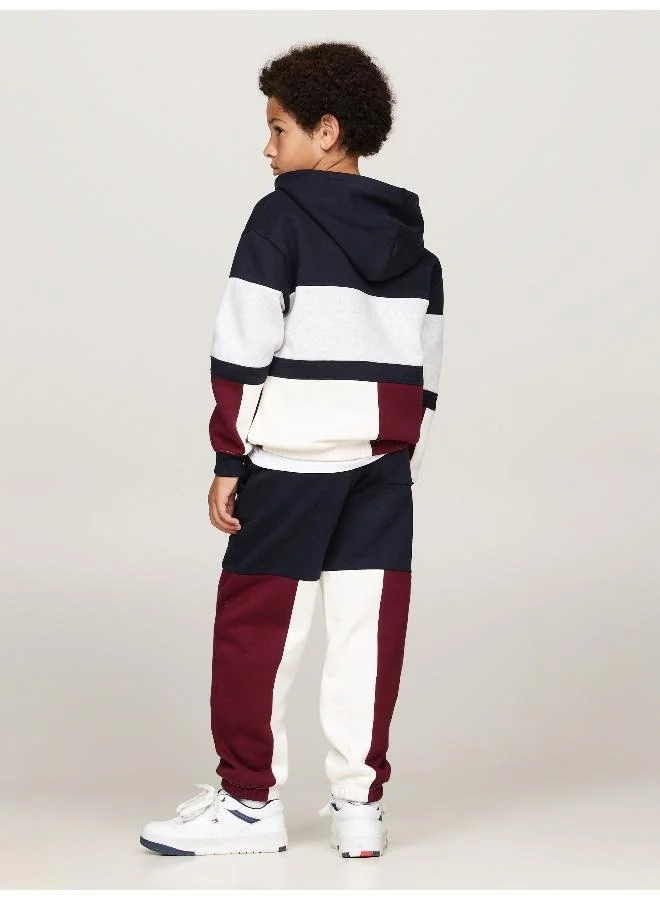 TOMMY HILFIGER Youth Colorblock Hoodie