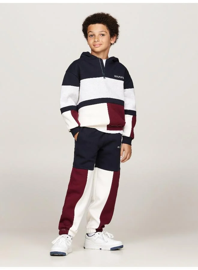TOMMY HILFIGER Youth Colorblock Hoodie