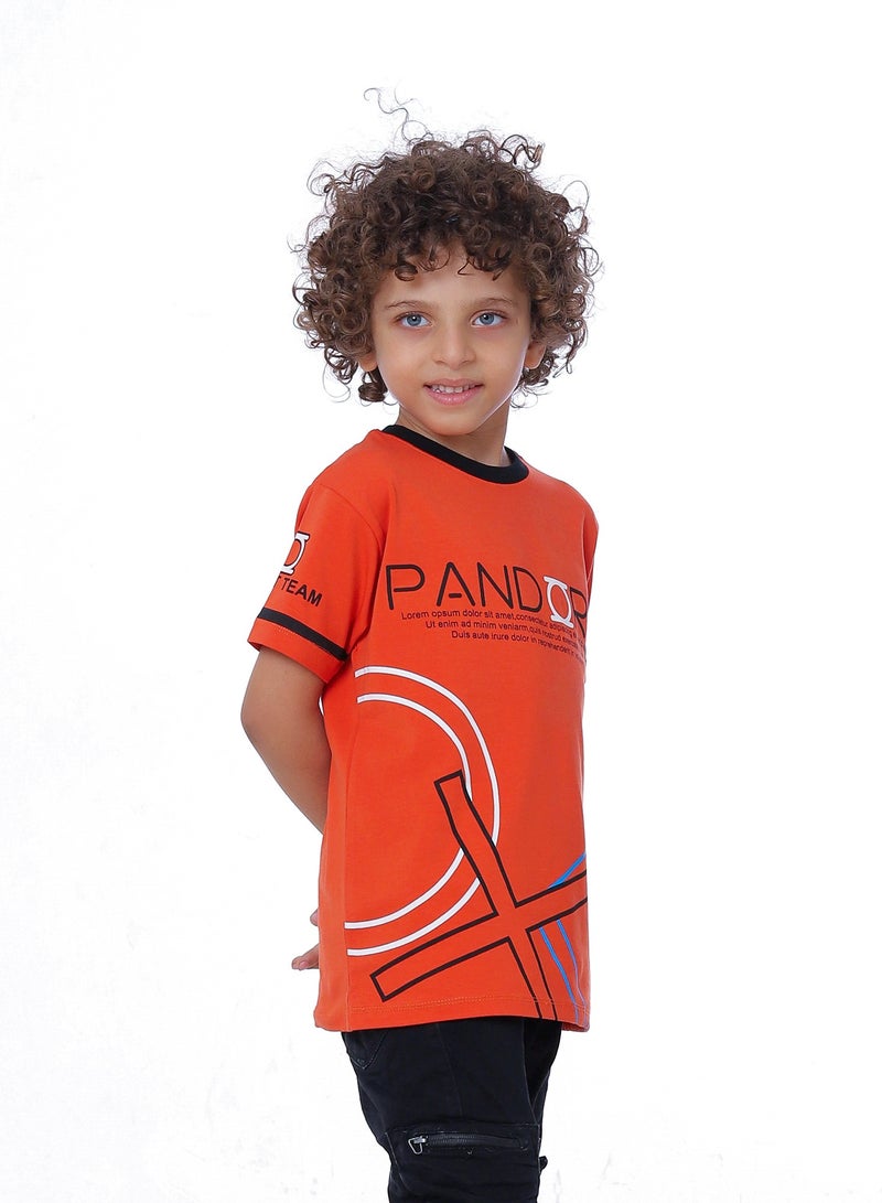 BEBO Boys' half sleeve printed T-shirt - Image 3