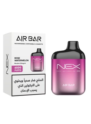 Buy Air Bar Nex Disposable Ecigarette Vape - Rose Watermelon Online | 15  Minutes Instant Delivery | Fastest Delivery in Riyadh, and the KSA | noon  Minutes