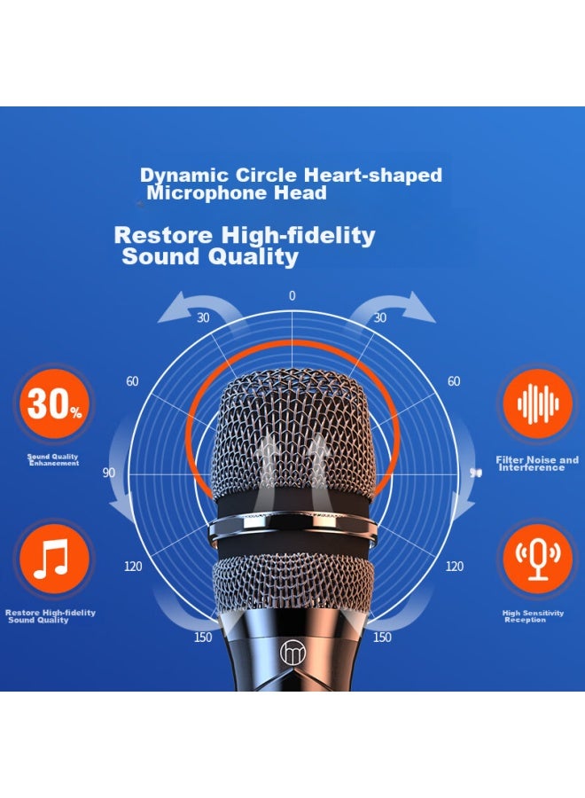 The Good Shepherd Good Shepherd Rechargeable Wireless Microphone, Universal Microphone For Home Ktv, Professional Singing, Stage Hosting, Lecturing, Karaoke, Meetings, Outdoor Speakers, Amplifier, Fm Receiver, Universal - Image 4