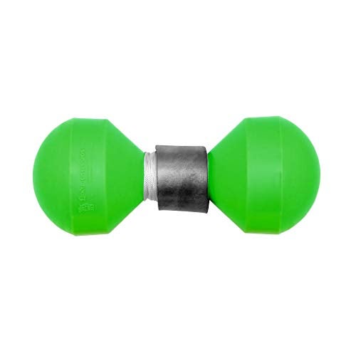 Lindy Marker Buoy for Fishing - Internal Ballast Weights and 60 ft of Rot-Proof Cord, Hot Lime - Image 1
