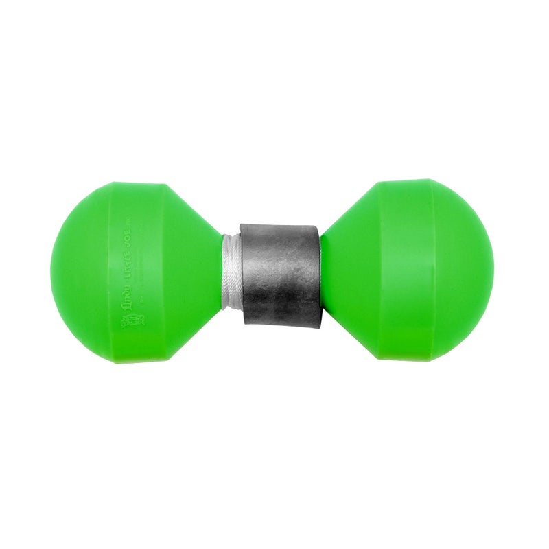 Lindy Marker Buoy for Fishing - Internal Ballast Weights and 60 ft of Rot-Proof Cord, Hot Lime - Image 3