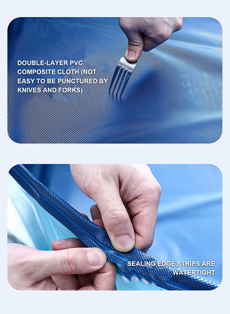 كيدل حوض استحمام قابل للطي للحيوانات الأليفة للقطط والكلاب، مناسب لأحواض الاستحمام الكبيرة والمتوسطة الحجم للحيوانات الأليفة - Image 4