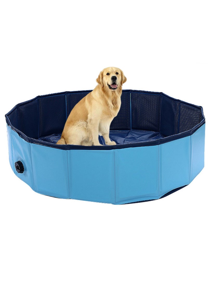 كيدل حوض استحمام قابل للطي للحيوانات الأليفة للقطط والكلاب، مناسب لأحواض الاستحمام الكبيرة والمتوسطة الحجم للحيوانات الأليفة - Image 1