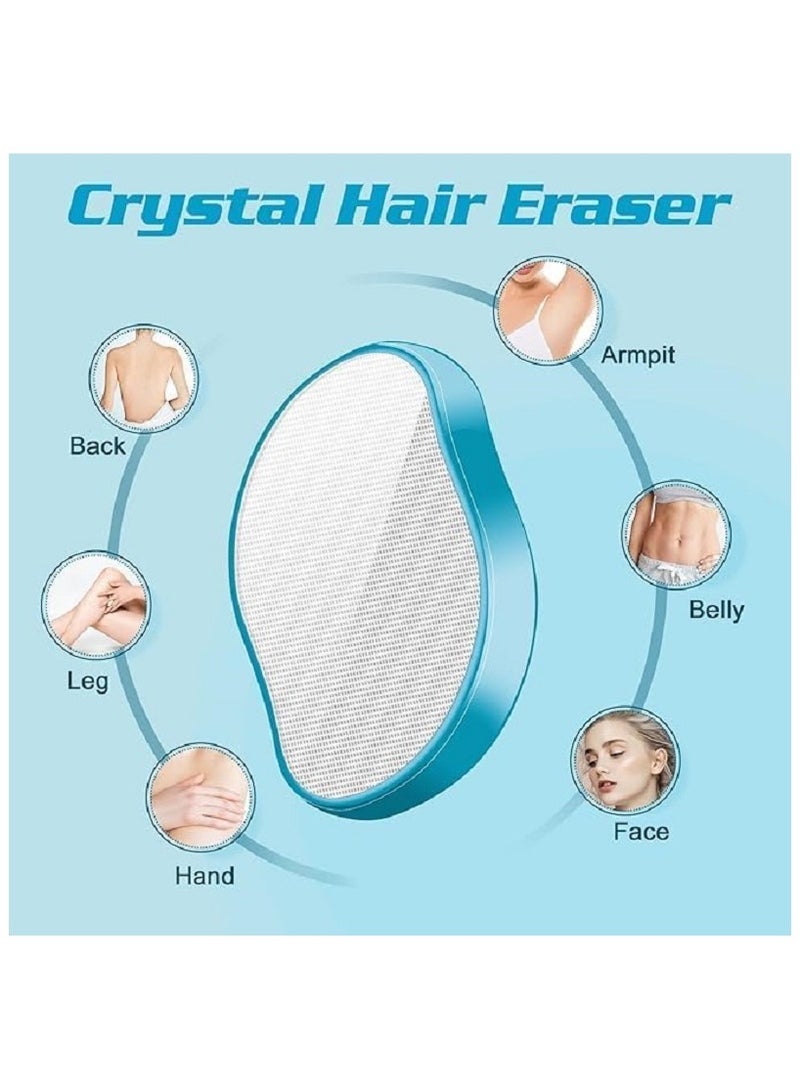 آلة إزالة الشعر بدون ألم من هانسو - مجهود، تقشير لطيفة محمولة لإزالة لبشرة ناعمة حريرية (متعددة الألوان) - Image 4