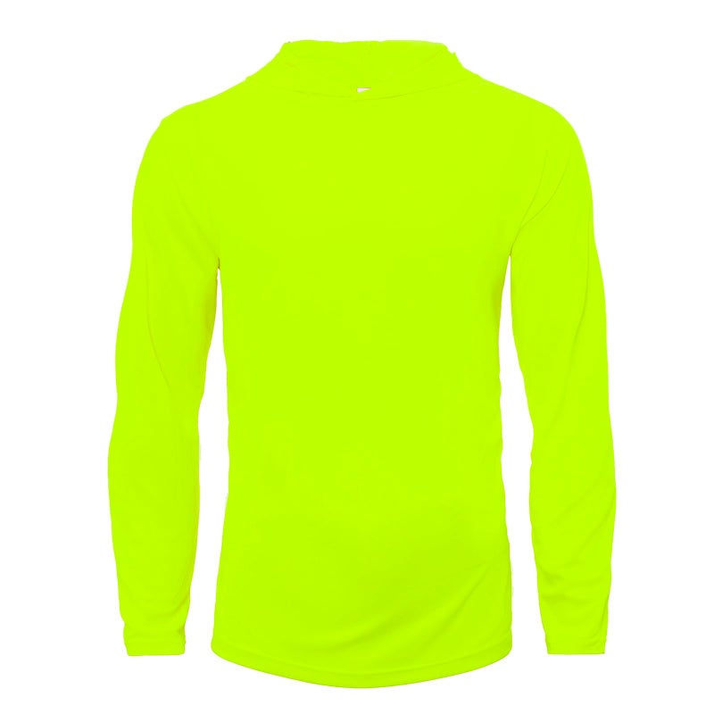 LeeHanTon 5 Pack Men's Sun Protection Hoodie Shirt UPF 50+ Long Sleeve UV SPF T-Shirts with Mask Rash Guard Fishing Lightweight M - Image 2