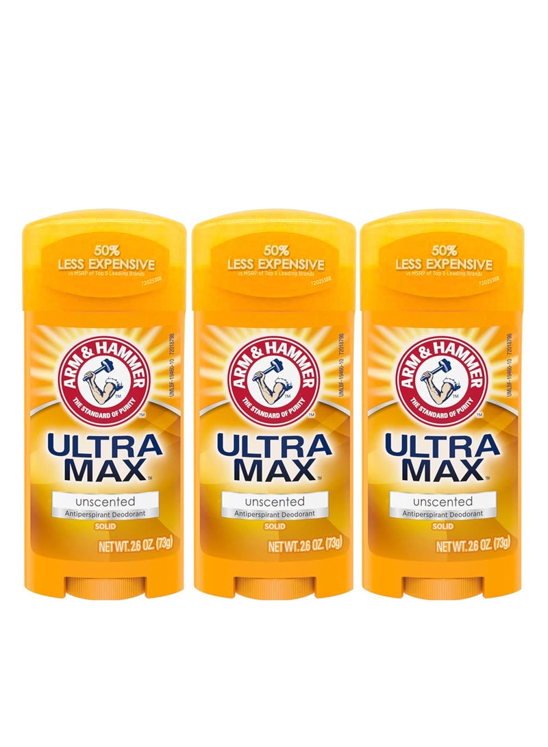 Arm & Hammer 6-Piece Ultra Max Unscented 73gm - Image 3