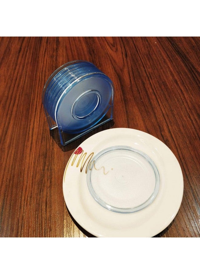 CSM® Table Coasters with Stand - Set of 6 Coasters - Image 2