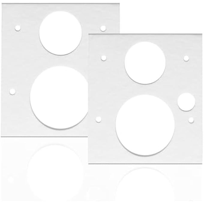 REPLACEMENT PU-BPG PELLET STOVE BURN POT FLANGE GASKET2 PACK FITS FOR ENGLANDER, SUMMERS HEAT & TIMBER - Image 1