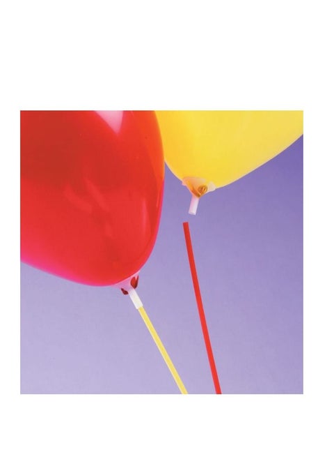 Balloon With Stick 20pieces Assorted BK1055