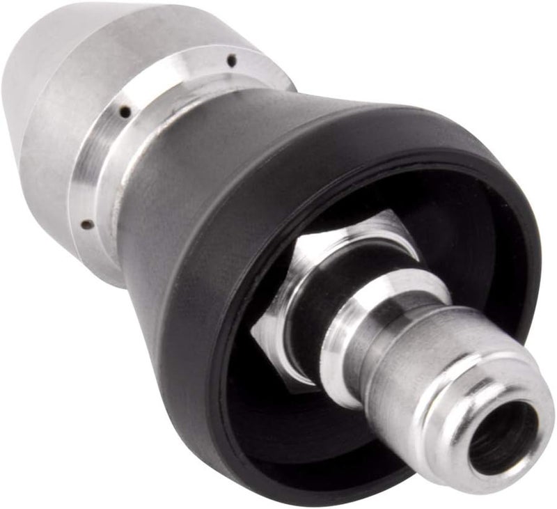 CREEXEON 2Pack Pressure Washer Sewer Jetter Nozzle,Drain Cleaning Water Jetter,5000 PSI 1/4'' Quick Connect Plug (1/4 Inch- 2Pack) - Image 2