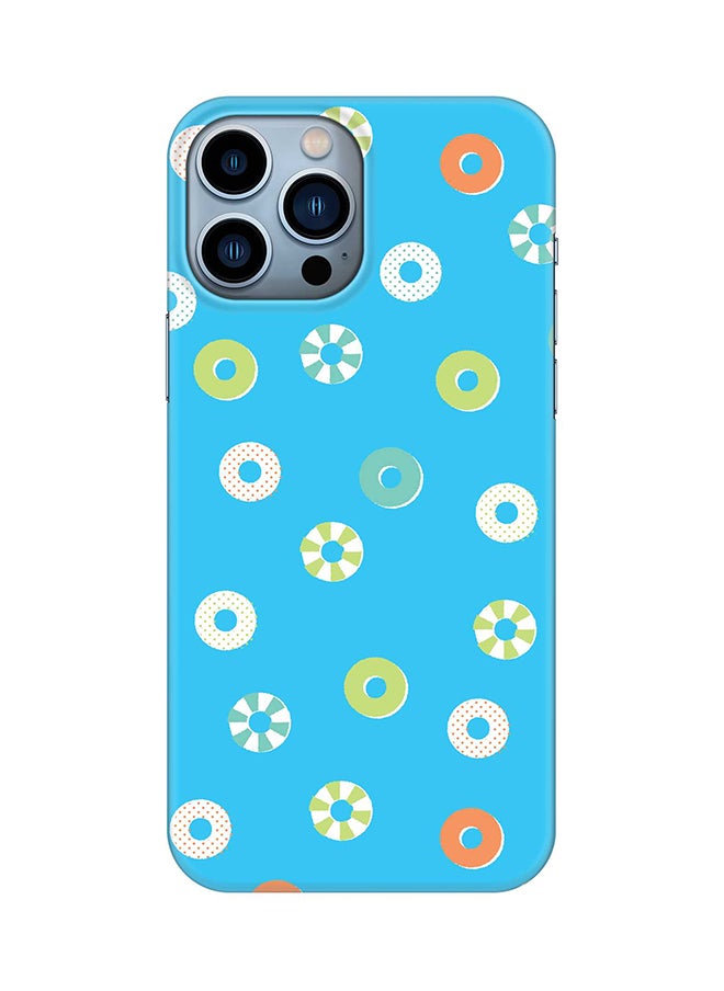 Stylizedd Case for Apple iPhone 14 Pro Max Slim Snap Classic Series Mobile Cover Hard PC Shield Matte Finish Print - Loopy Hoops 