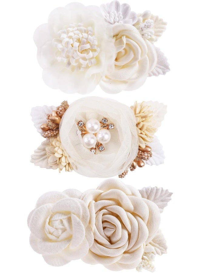 BFNAAgirl Flower Hair Clip BFNAAgirl Baby Girl Hair Bows Hair Accessories Alligator Clips for Infants Toddlers Gift (one size, flower8063) - Image 1