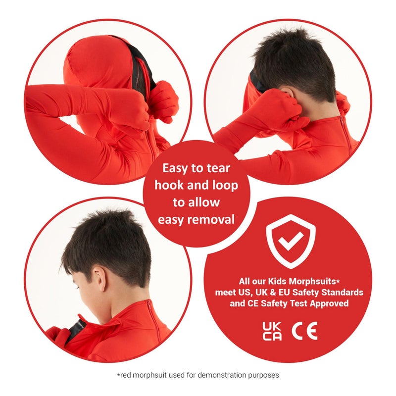 Morphsuits بدلة مخلوق فضائي للأطفال، بدلات فضائية خضراء للأولاد، بدلة هالوين للأولاد، بدلات هالوين للأطفال - Image 5