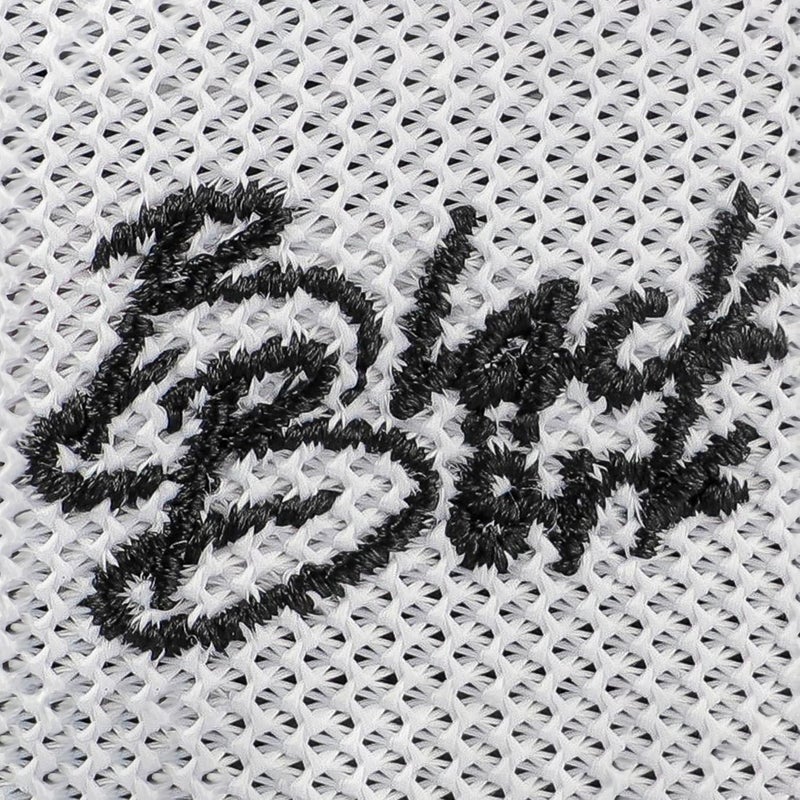 Black Börk V2 Trucker Royalty - Unisex Black-White Cordura Fabric Hat (Cap) with 2 Code Logo  - Image 5