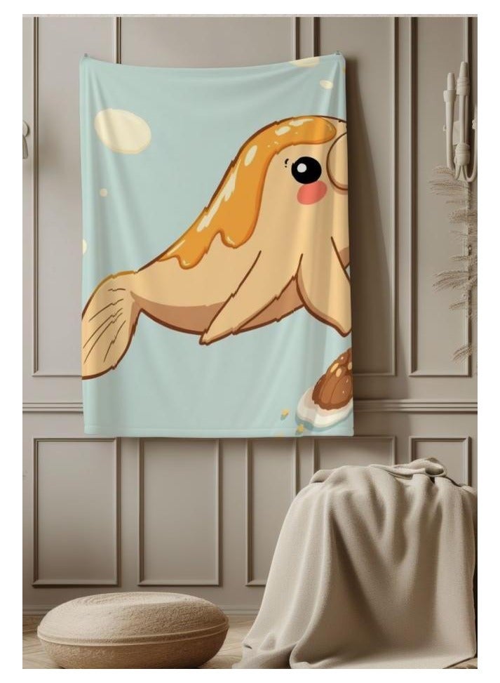 general Children's or student cartoon flannel thin blanket (warm and comfortable, suitable for sleep, games) 100cm*150cm - 175 - Image 1