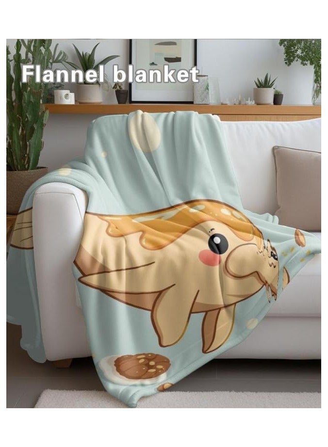 general Children's or student cartoon flannel thin blanket (warm and comfortable, suitable for sleep, games) 100cm*150cm - 175 - Image 4