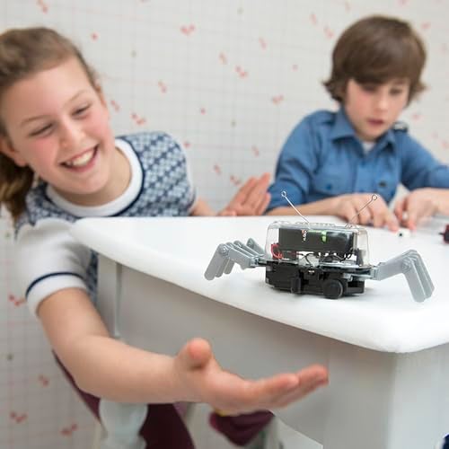 Toysmith 4M 5576 Table Top Robot - DIY Robotics Stem Toys, Engineering Edge Detector Gift for Kids & Teens, Boys & Girls (Packaging May Vary) - Image 5