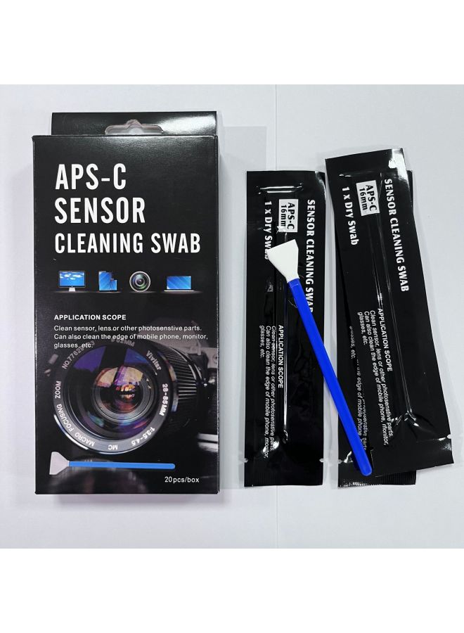 Mobile Phone Computer Screen Wipe Stick Camera CCD Sensor Anti-static Cleaning Stick-Model:12mm(12 Pack)  - Image 3