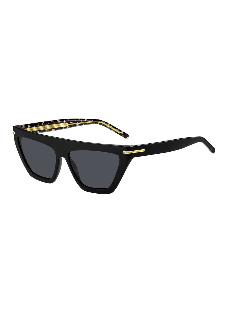 Women's UV Protection Rectangular Sunglasses - Boss 1609/S Black Millimeter - Lens Size: 58 Mm - pzsku/Z12436C1751D82E8042F7Z/45/_/1708347897/73ec1ea8-a877-4bcc-acb1-4dc10b48e2d9