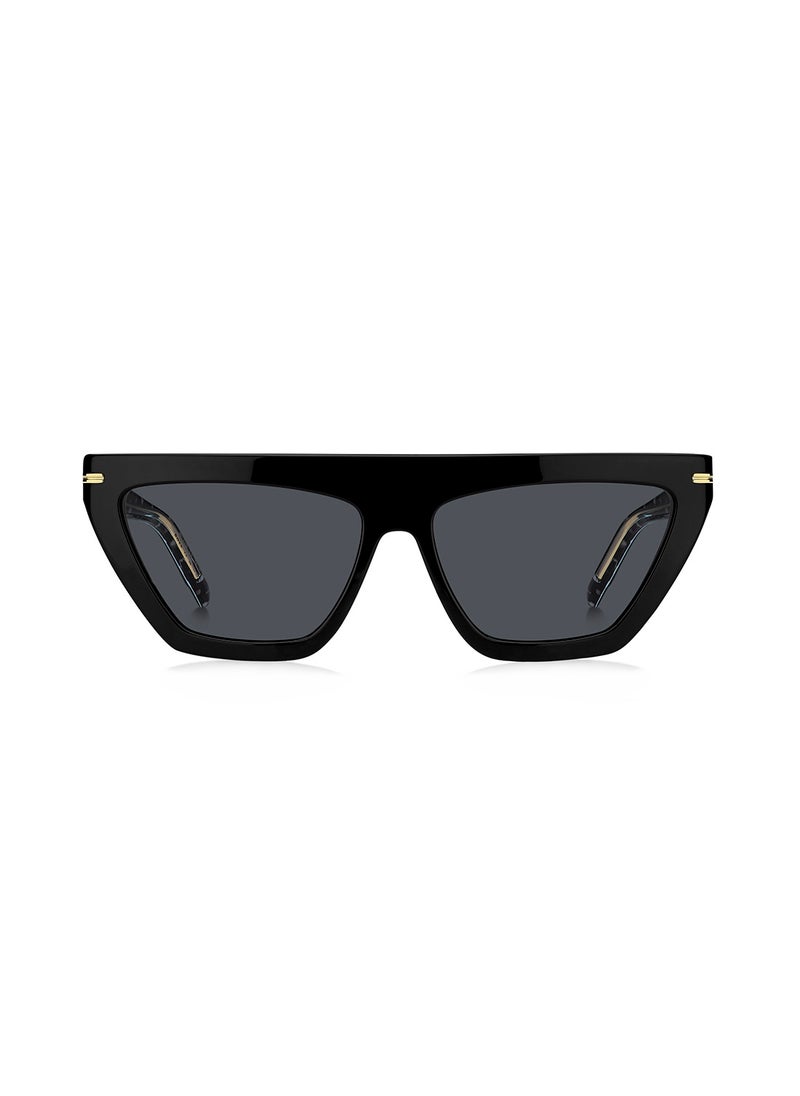 Women's UV Protection Rectangular Sunglasses - Boss 1609/S Black Millimeter - Lens Size: 58 Mm - pzsku/Z12436C1751D82E8042F7Z/45/_/1708347898/0d378b70-7760-423a-b42c-148ddb70c20a