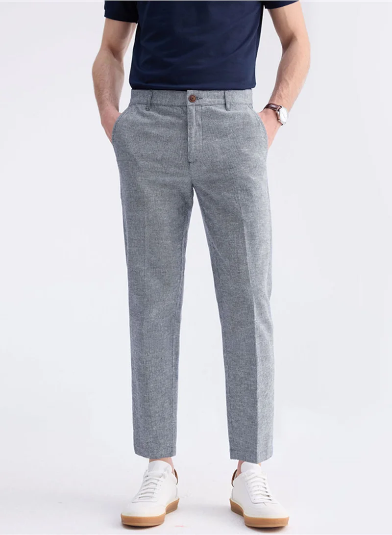 Men’s Slim Taper Linen Cotton Pants