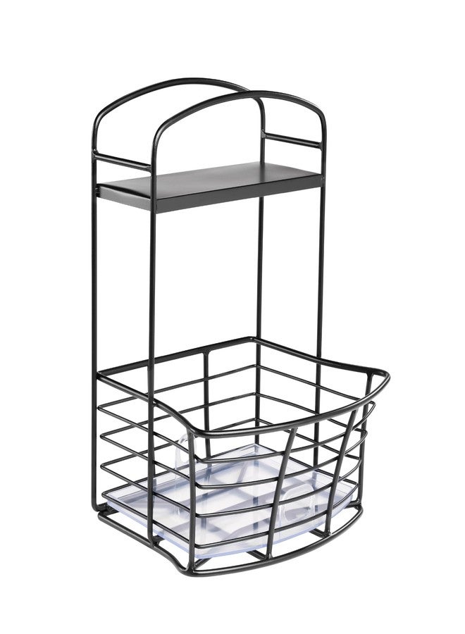 بولدير صندوق تخزين سطح الطاولة من بولدر مع رف - Image 1