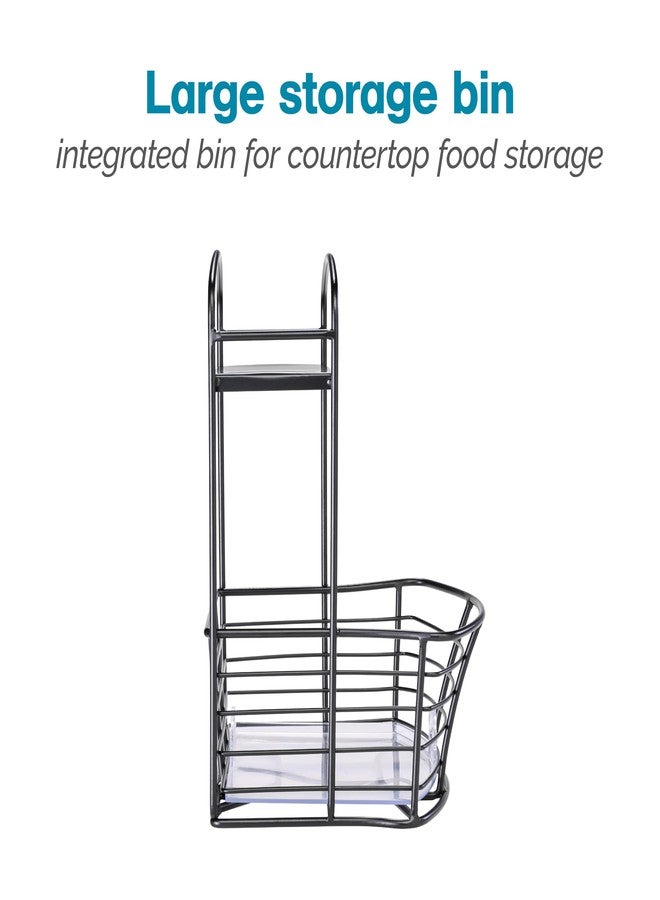 بولدير صندوق تخزين سطح الطاولة من بولدر مع رف - Image 3